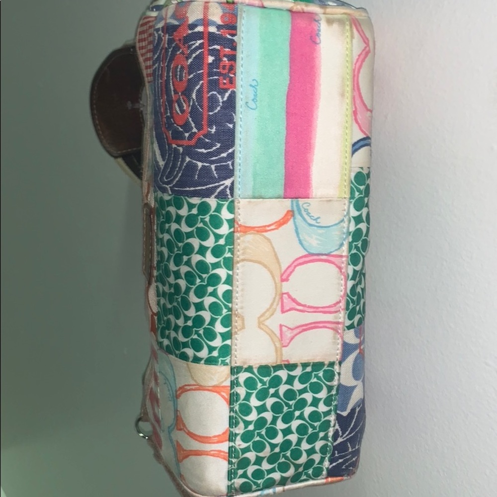 Multi patch Coach purse - Picture 4 of 6